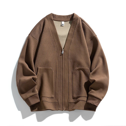 Charles Zip Cardigan