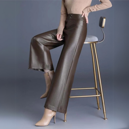 Oriana Leather Pants