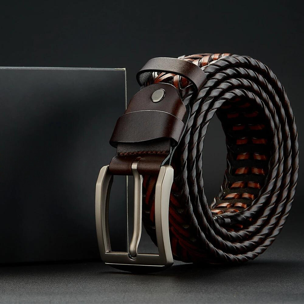 Broadway Cowhide Leather Belt