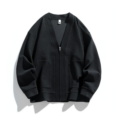 Charles Zip Cardigan