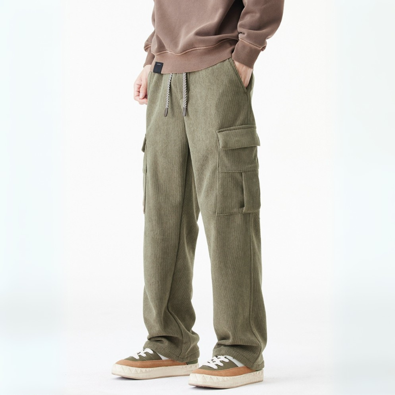 Comfort Fleece-Lined Corduroy Pants