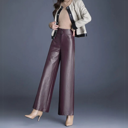 Oriana Leather Pants