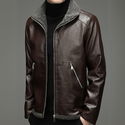 Legacy Shearling Leather Jacket