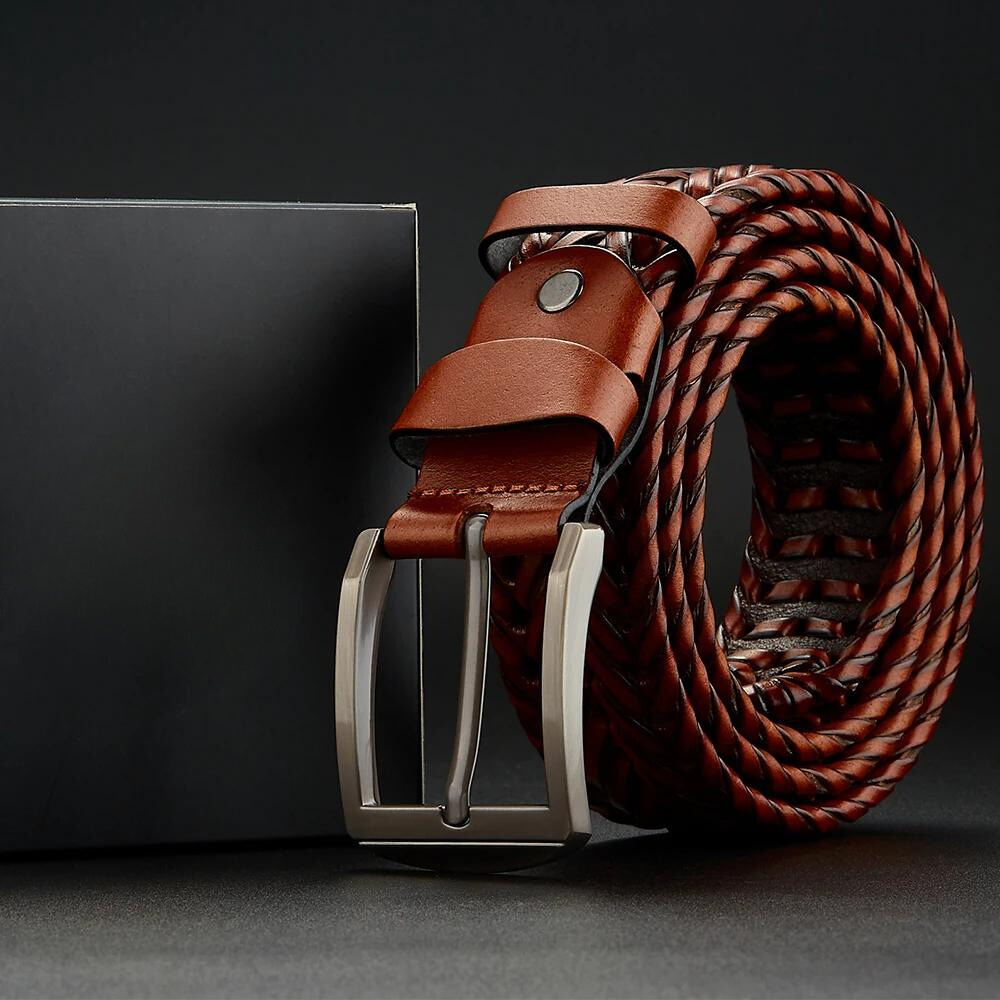 Broadway Cowhide Leather Belt