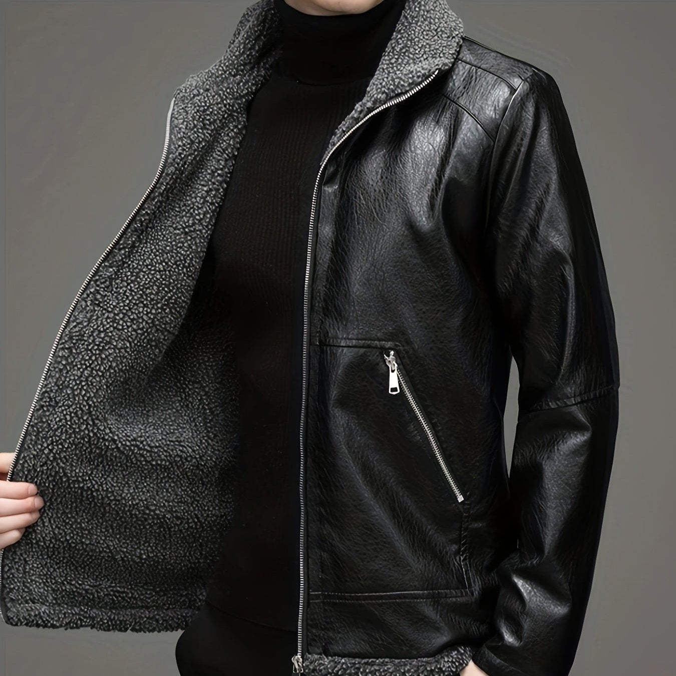 Legacy Shearling Leather Jacket