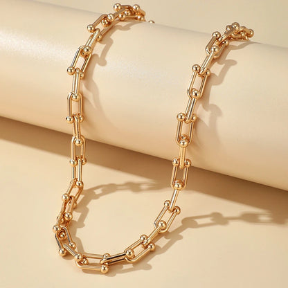 Golden Radiance Chain Jewellery Set