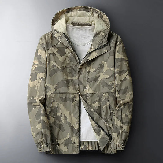 Valor Camo Hooded Jacket