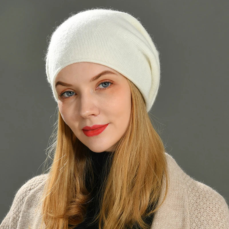 Elise - Cashmere Wool Beanie