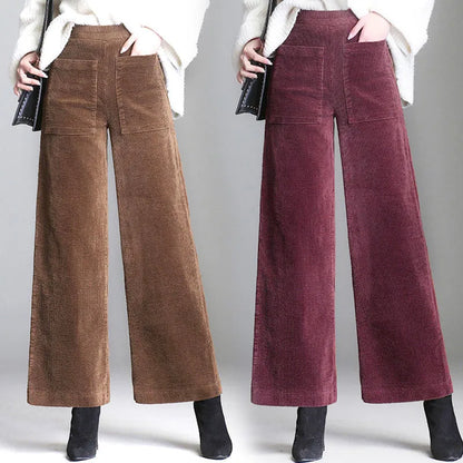 Oriana Corduroy Flare Pants