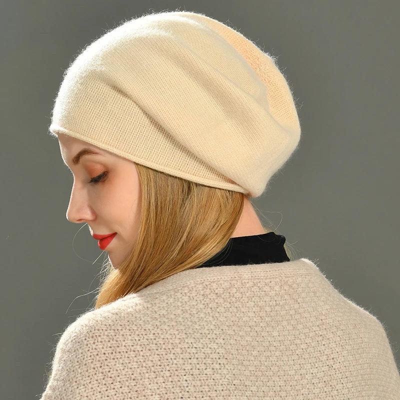 Elise - Cashmere Wool Beanie