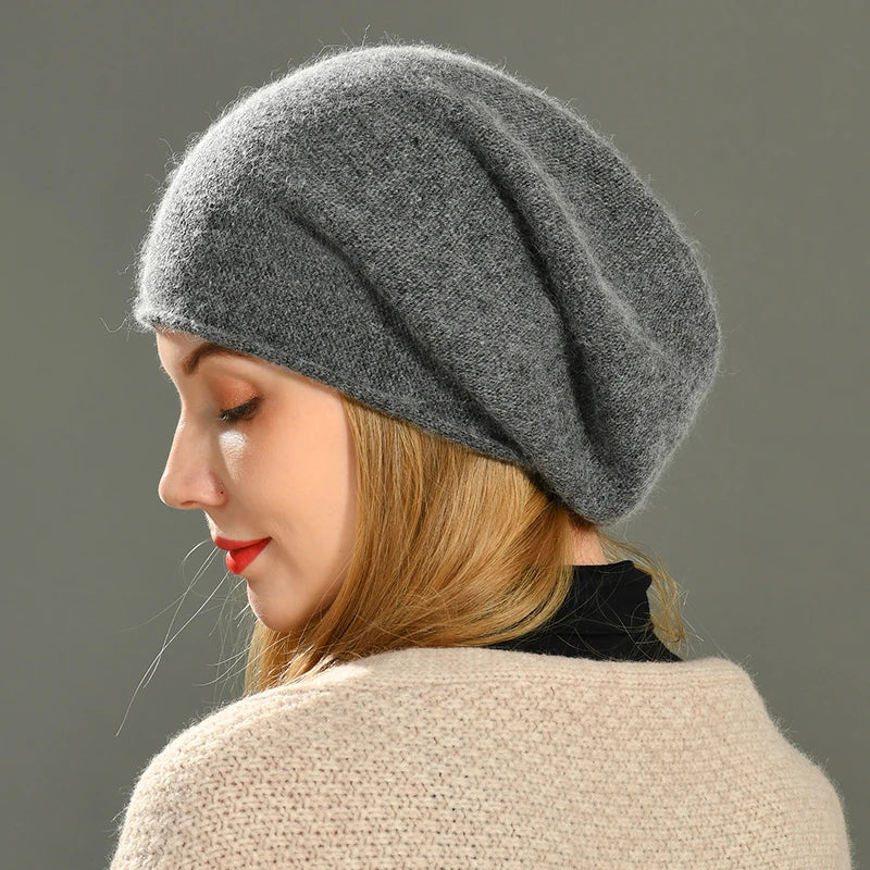 Elise - Cashmere Wool Beanie