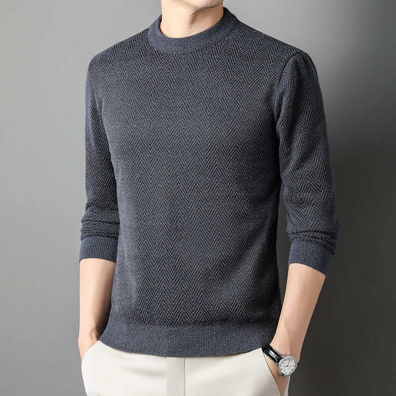 The Herringbone Wool Sweater