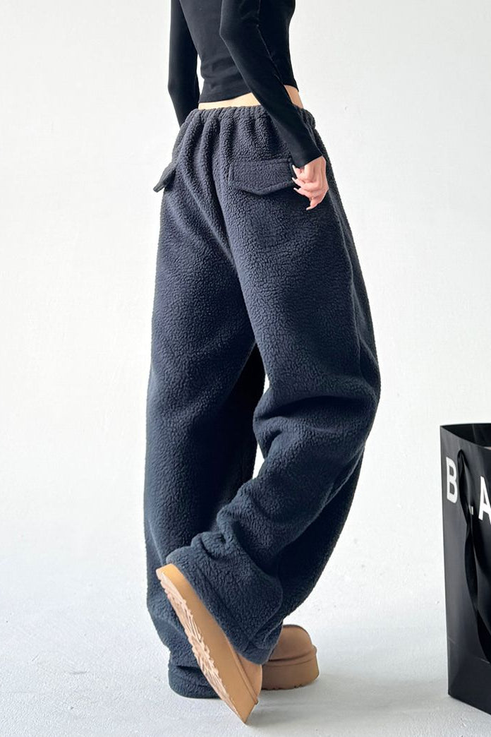 Teddy Fleece Joggers