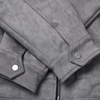 Royal Suede Leather Jacket