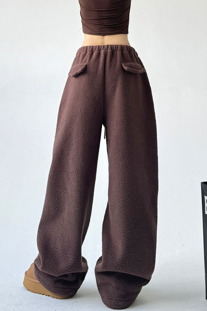 Teddy Fleece Joggers