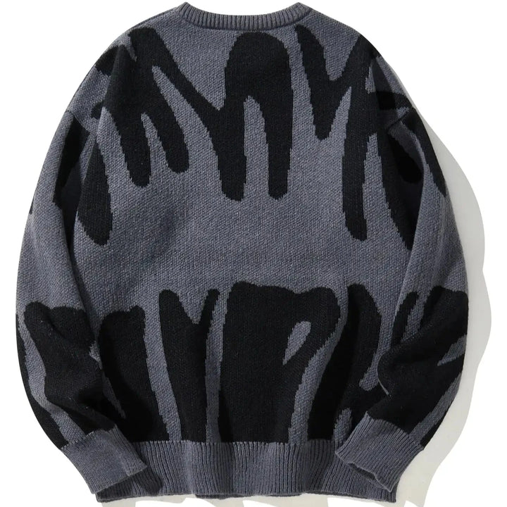 Modern Abstract Flow Sweater