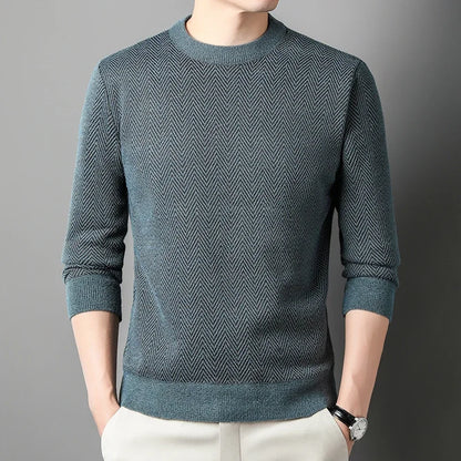 The Herringbone Wool Sweater