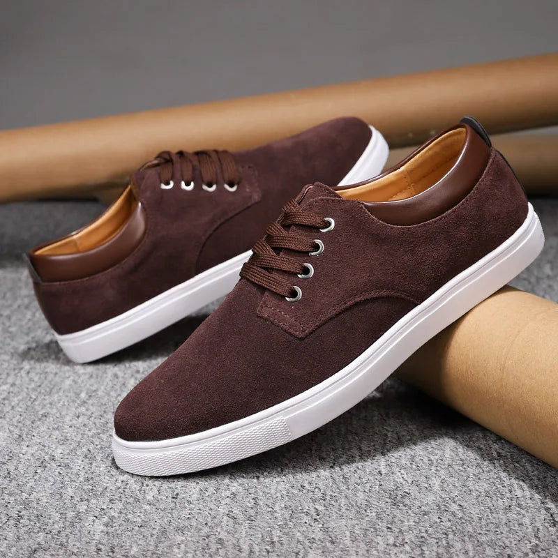 Aura Suede Leather Sneaker