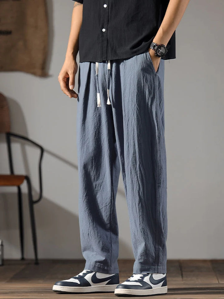 Modern Relaxed Linen Pants