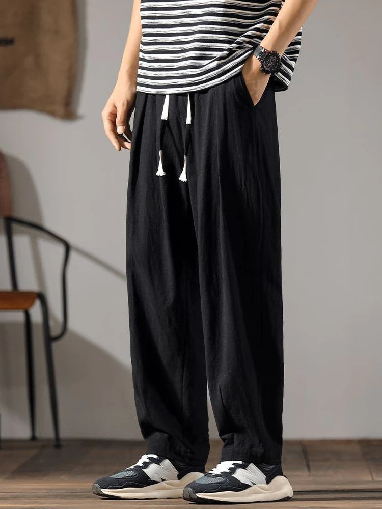 Modern Relaxed Linen Pants