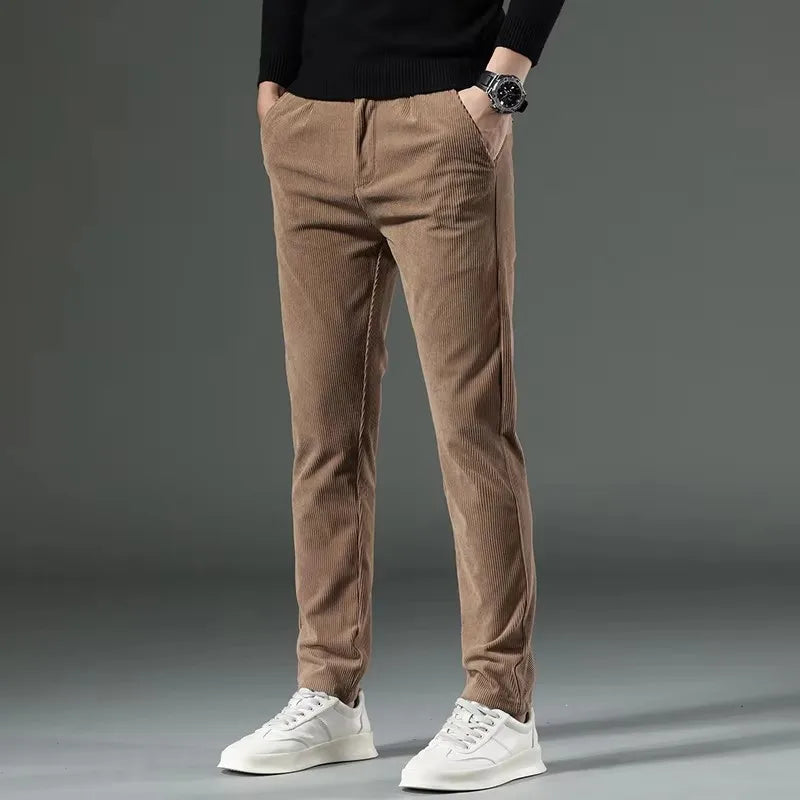 Falco Slim Fit Corduroy Pants