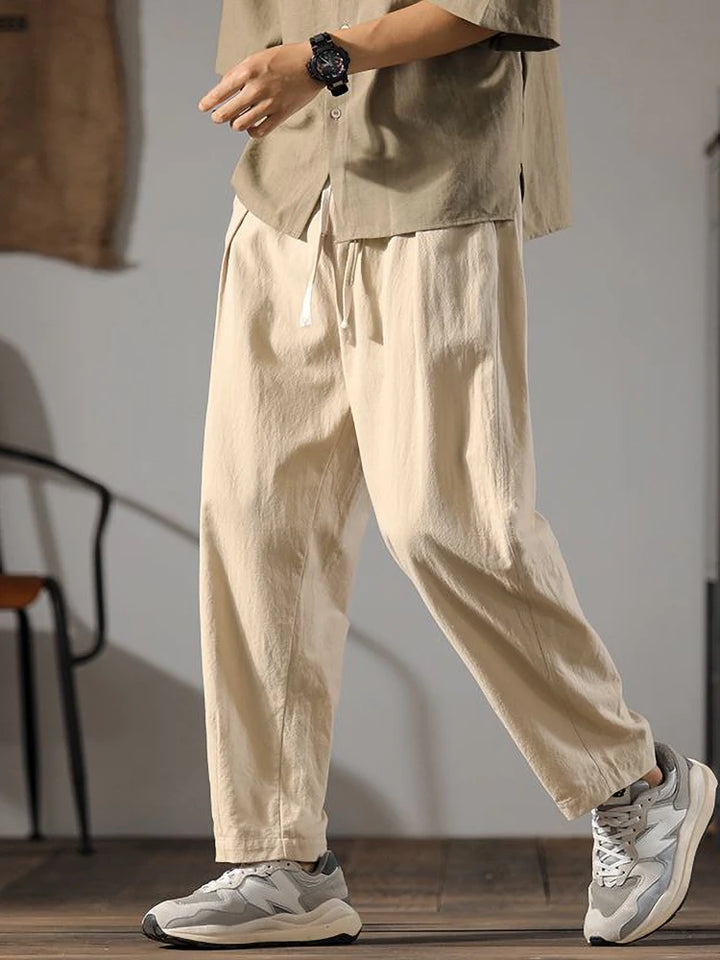 Modern Relaxed Linen Pants