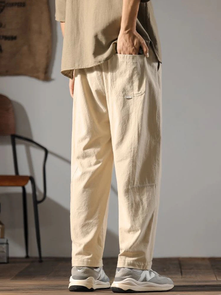 Modern Relaxed Linen Pants