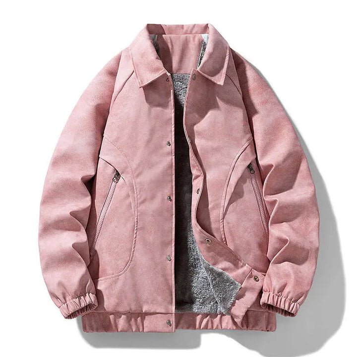 Fleece-Lined Bomber Jacket