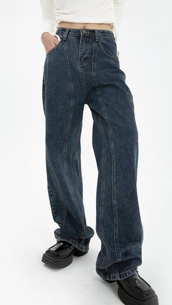 Brooklyn Wide-Leg Jeans