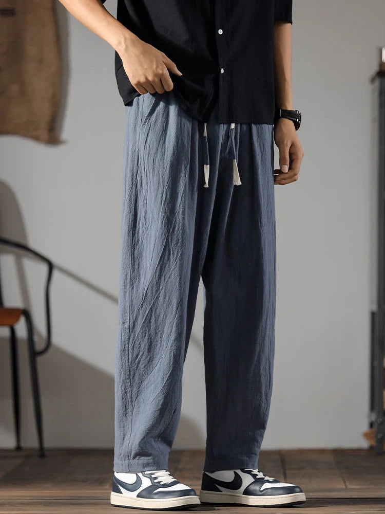 Modern Relaxed Linen Pants