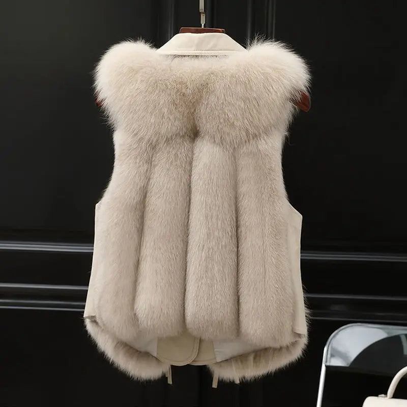 Sofia Faux Fur Vest