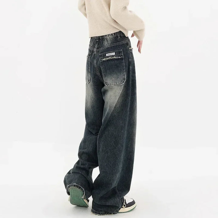 Retro Denim Baggy Jeans