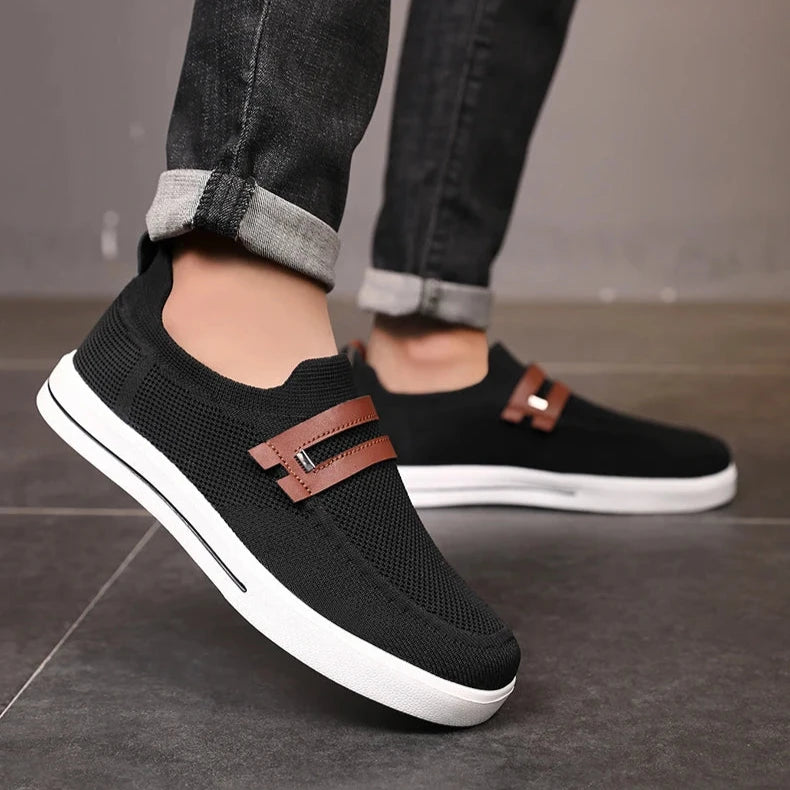 LuxeKnit Slip-On Sneaker