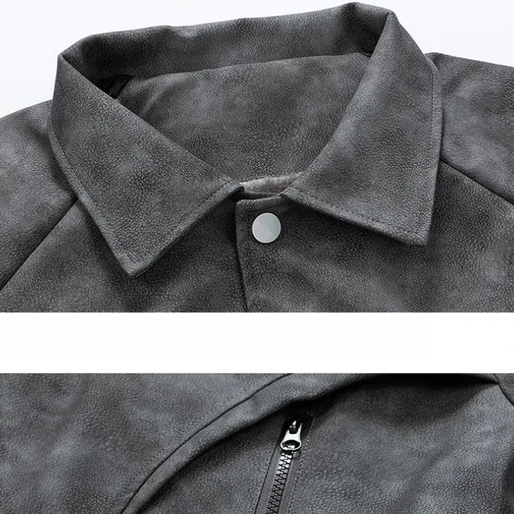 Fleece-Lined Bomber Jacket