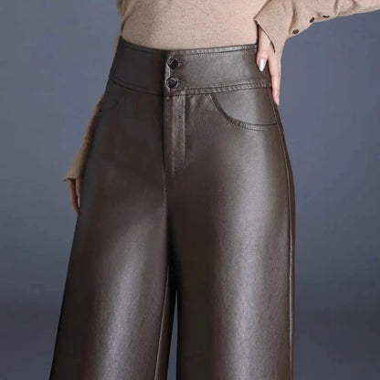 Oriana Leather Pants