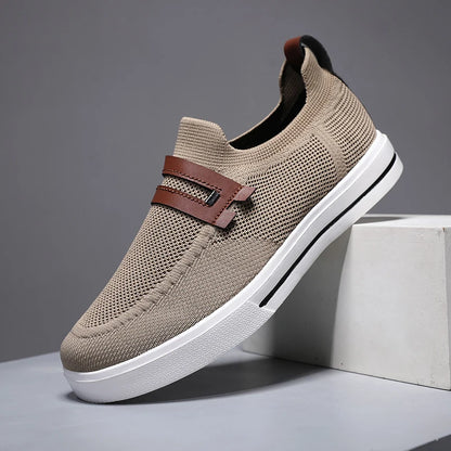 LuxeKnit Slip-On Sneaker