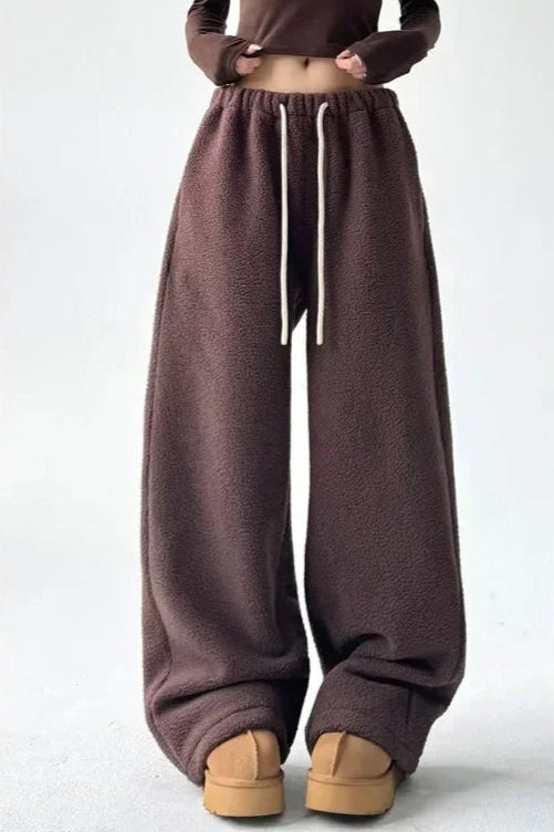 Teddy Fleece Joggers