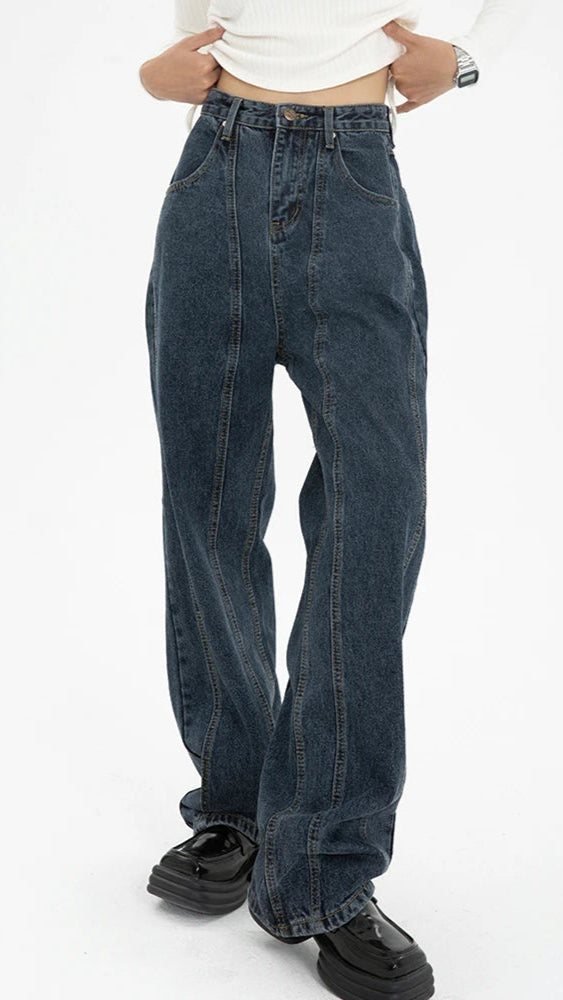 Brooklyn Wide-Leg Jeans