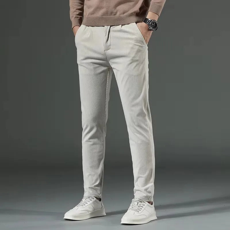 Falco Slim Fit Corduroy Pants