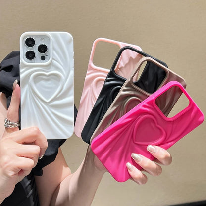 3D Love Heart Phone Case