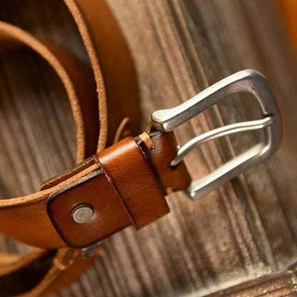 Clifford Western Cowhide Belt