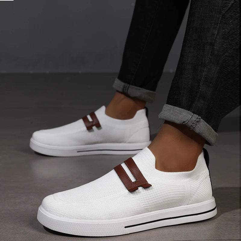 LuxeKnit Slip-On Sneaker