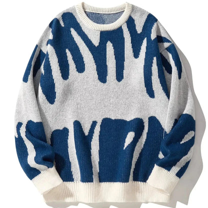 Modern Abstract Flow Sweater