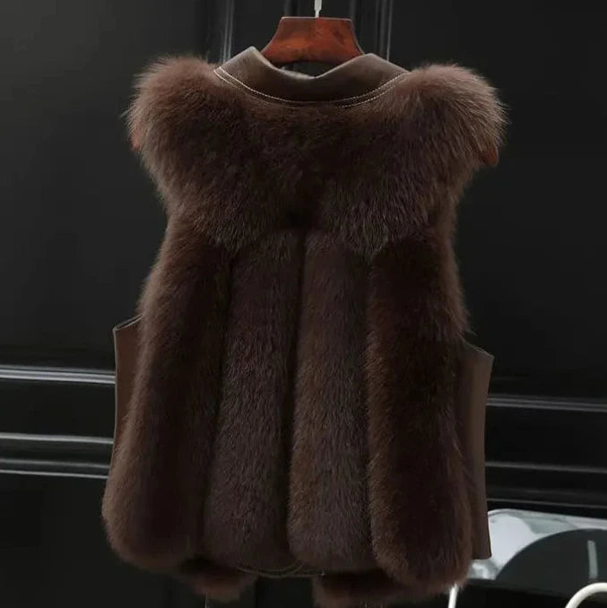 Sofia Faux Fur Vest