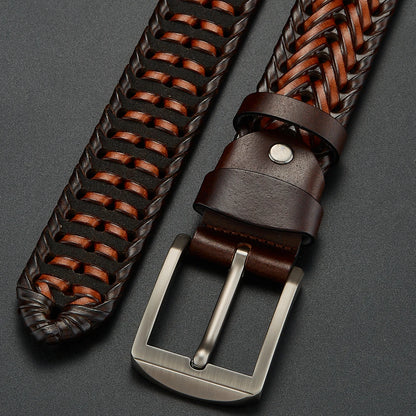 Broadway Cowhide Leather Belt