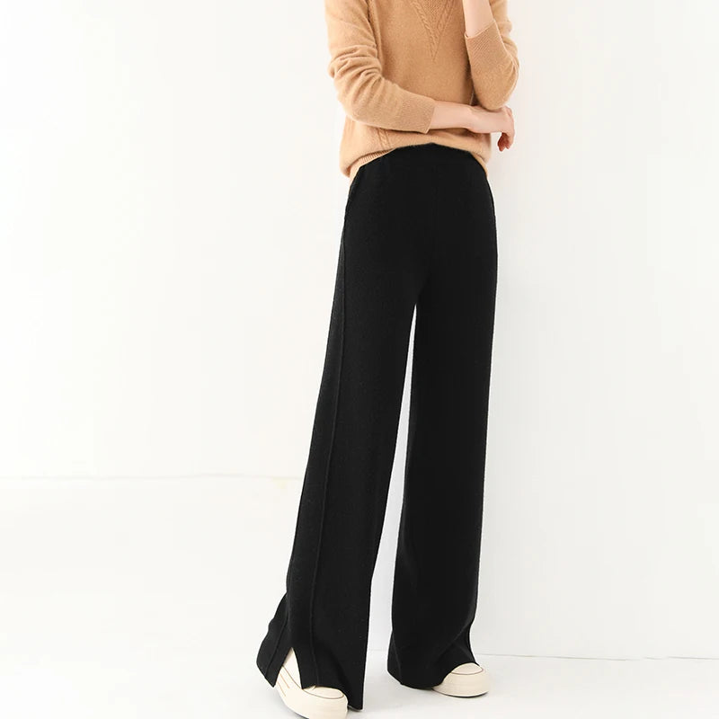 Nicola Cashmere Merino Wool Pants