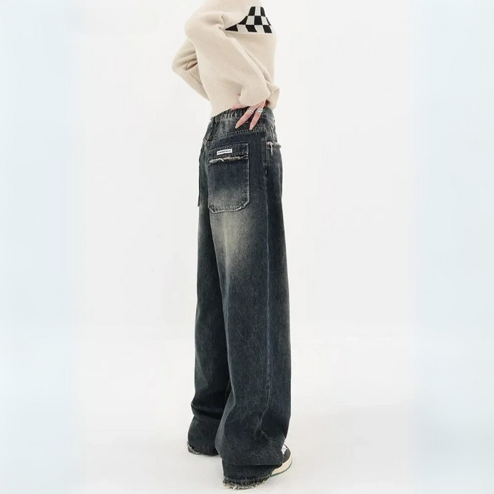 Retro Denim Baggy Jeans